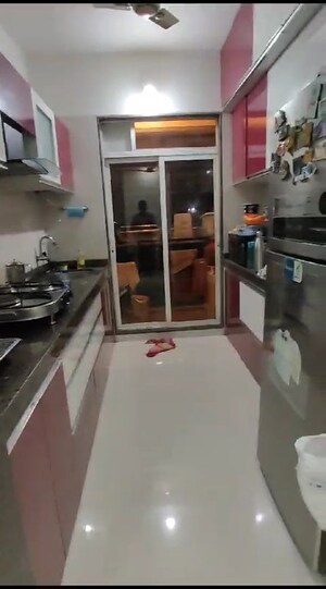 Kitchen in 1 BHK Apartment at Mangalmurti Apartment, Ghansoli – for Rent
