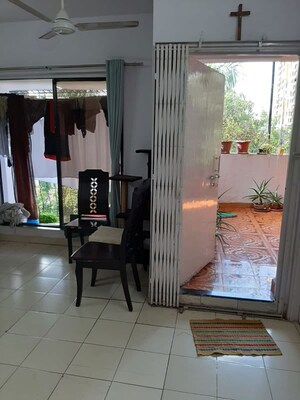 Living Room in 2 BHK Apartment at Progressive Mangalam, Kopar Khairane – for Rent