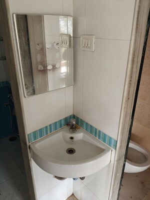 Attached Bathroom in 1 BHK Apartment at Mahape – for Rent