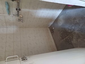 Bathroom in 1 BHK Apartment at Cidco Kargil CHS, Ghansoli – for Rent
