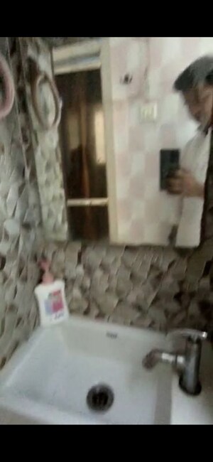 Bathroom in 1 BHK Apartment at Shilp Tower, Lower Parel – for Rent