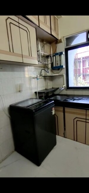 Kitchen in 1 BHK Apartment at Shilp Tower, Lower Parel – for Rent