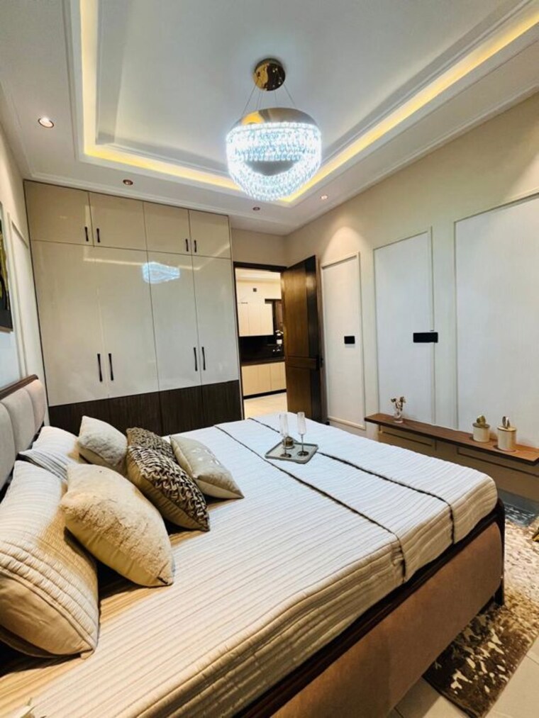 Bedroom, kharar landran road 2 Bedroom 1000 Sq.Ft. Builder Floor In Kharar Landran Road Mohali 10664328