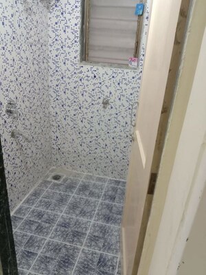 Bathroom in 1 BHK Apartment at CIDCO Sector 10 Ghansoli CHS, Sector 10 Ghansoli – for Rent