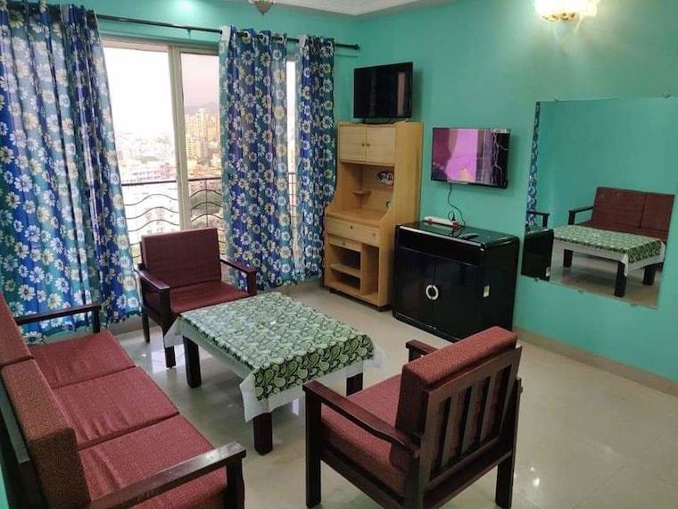Bedroom, goregaon west Pg For Boys In Goregaon West 10664350