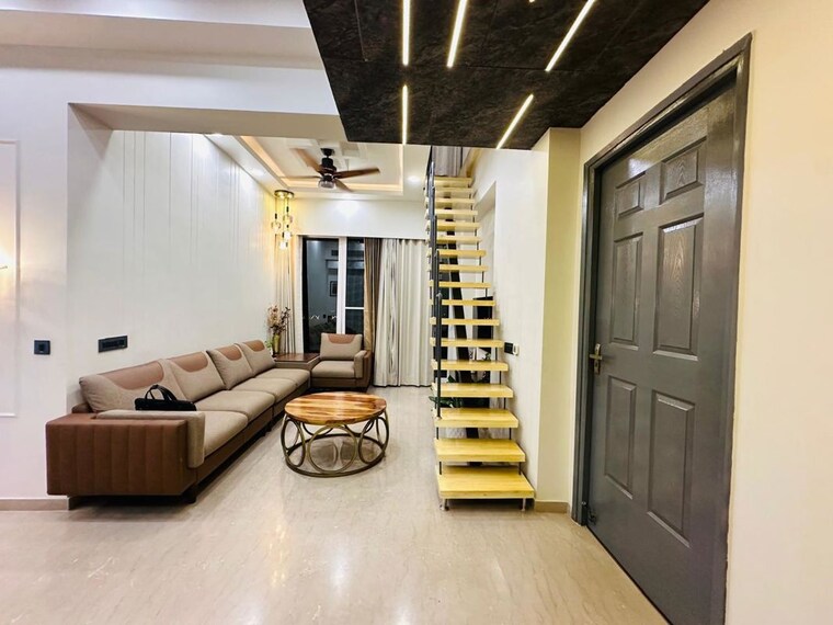 Living Room, dasnac-burj 3 Bedroom 1900 Sq.Ft. Apartment In Sector 75 Noida 10664354