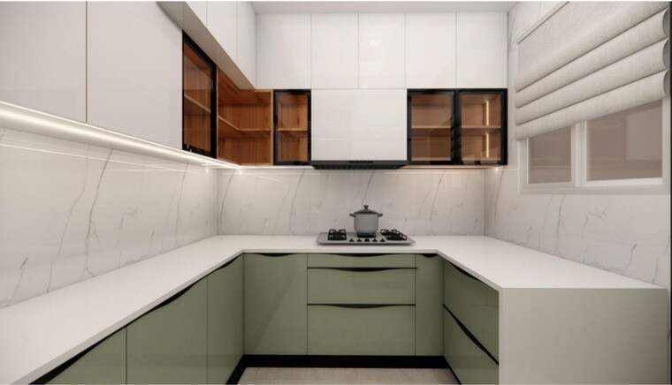 Kitchen, aurobindo-the-regent 3 Bedroom 1700 Sq.Ft. Apartment In Kondapur Hyderabad 10664367