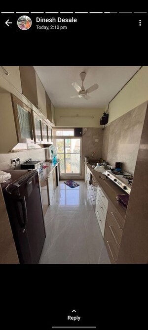 Kitchen in 3 BHK Apartment at Aaradhana Jai Matadee, Bhaskar Colony – for Rent