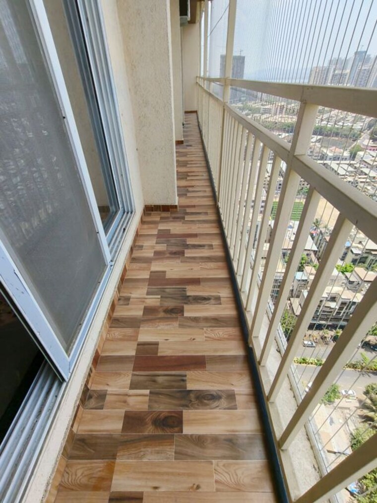 Balcony, gami-asters 3 Bedroom 841 Sq.Ft. Apartment In Ghansoli Navi Mumbai 10664431