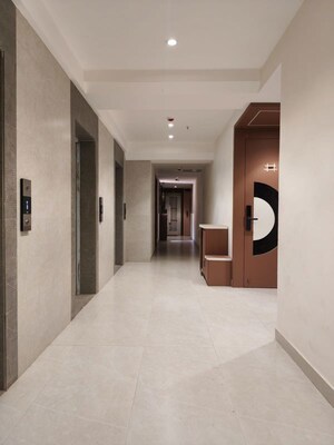 Building Lobby in 3 BHK Apartment at Gami Asters, Ghansoli – for Rent