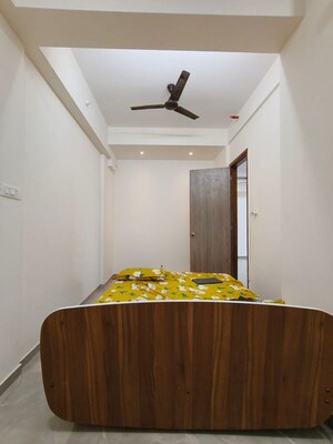 Bedroom in 3 BHK Apartment at Gami Asters, Ghansoli – for Rent