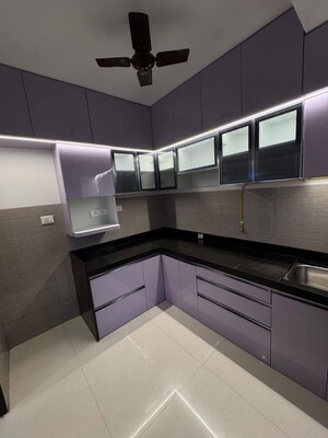 Kitchen in 2 BHK Apartment at L And T Seawoods Residences, Seawoods – for Rent