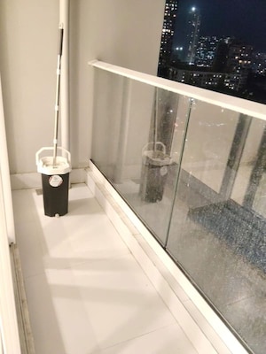 Balcony in 2 BHK Apartment at L And T Seawoods Residences, Seawoods – for Rent