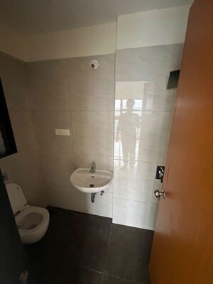 Bathroom in 2 BHK Apartment at Chandak 34 Park Estate, Goregaon West – for Rent
