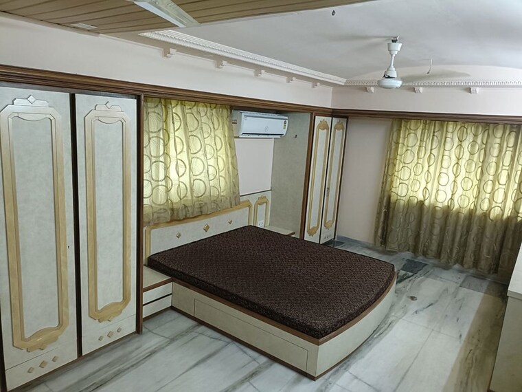 Bedroom, om-sagar-darshan-chs 3 Bedroom 1200 Sq.Ft. Apartment In Nerul Navi Mumbai 10664483