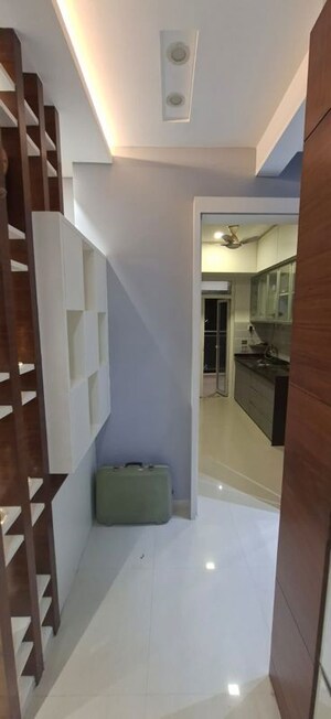 Bathroom in 2 BHK Apartment at Omkar Veda Exclusive, Parel – for Rent
