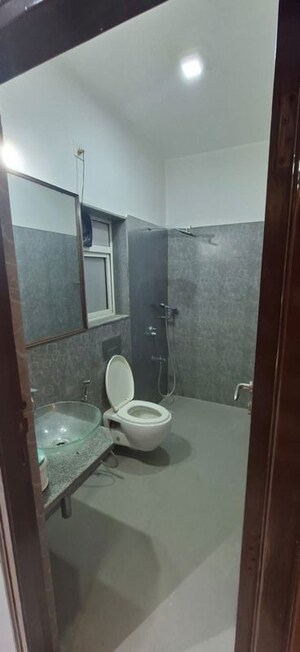 Bathroom in 2 BHK Apartment at Omkar Veda Exclusive, Parel – for Rent