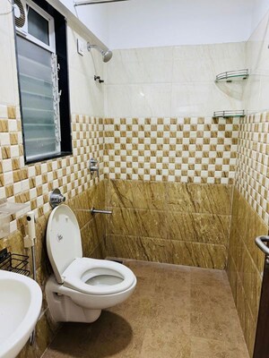 Attached Bathroom in 3 BHK Apartment at NG Grand Plaza, Ghansoli – for Rent