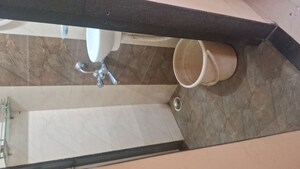 Bathroom in 1 BHK Apartment at Ambe Bhakti CHS, Ghansoli – for Rent