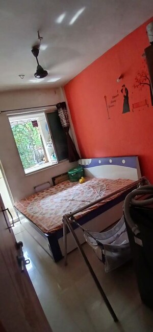 Bedroom in 1 BHK Apartment at Sai Ambe Prerna, Ghansoli – for Rent