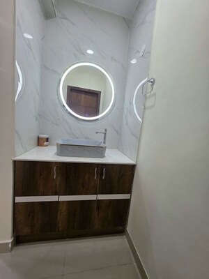 Bathroom in 3 BHK Apartment at Accurate Wind Chimes, Gachibowli – for Rent