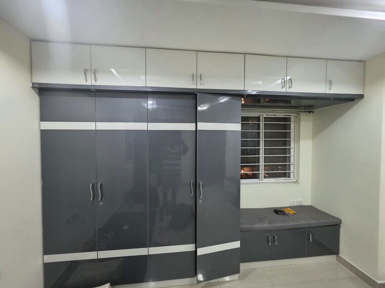 Kitchen, accurate-wind-chimes 3 Bedroom 1720 Sq.Ft. Apartment In Gachibowli Hyderabad 10664549