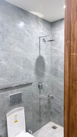 Bathroom in 1 BHK Builder Floor at Sushant Lok ii – for Rent
