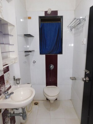 Bathroom in 2.5 BHK Apartment at Prime Rose Apartment Andheri West, Andheri West – for Rent
