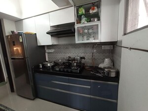 Kitchen in 1 BHK Apartment at Lodha Casa Viva, Majiwada – for Rent
