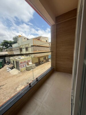 Balcony in 3 BHK Apartment at Vandana Flora, Hsr Layout – for Rent