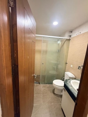 Bathroom in 3.5 BHK Apartment at Puri Pranayam, Sector 82 – for Rent