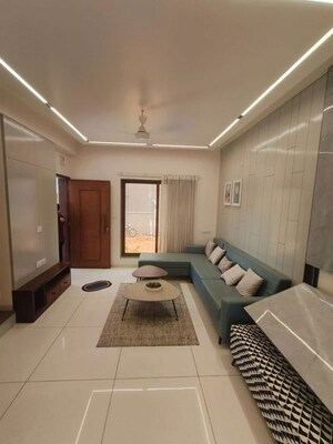 Living Room in 4 BHK Villa at Auro Vivaanta, Bill – for Sale
