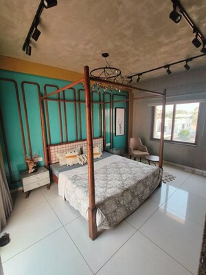 Bedroom in 4 BHK Villa at Auro Vivaanta, Bill – for Sale