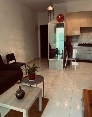Team Area in 1 BHK Apartment at Brigade Bricklane, Jakkuru – for Rent
