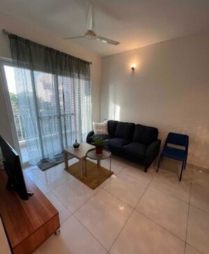 Living Room in 1 BHK Apartment at Brigade Bricklane, Jakkuru – for Rent