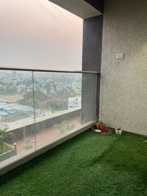 Balcony in 2 BHK Apartment at Bhargav Monte Rosa, Sinhagad Road – for Sale