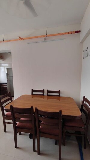 Living Room in 1 BHK Apartment at Satellite Garden, Goregaon East – for Rent