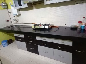 Kitchen in 2 BHK Apartment at Kumar Periwinkle, Kharadi – for Rent