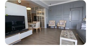 Living Room in 3 BHK Apartment at Aisshwarya Excellency, Old Madras Road – for Sale