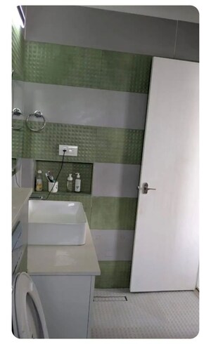 Bathroom in 3 BHK Apartment at Aisshwarya Excellency, Old Madras Road – for Sale