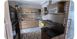 Kitchen in 3 BHK Apartment at Aisshwarya Excellency, Old Madras Road – for Sale
