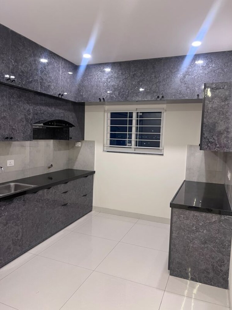 Kitchen, my-home-sayuk 3 Bedroom 1926 Sq.Ft. Apartment In Tellapur Hyderabad 10664746
