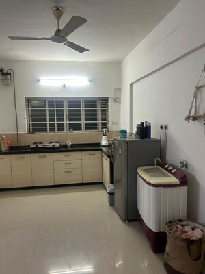 Kitchen in Studio Apartment at Amanora Metro Tower, Hadapsar – for Rent