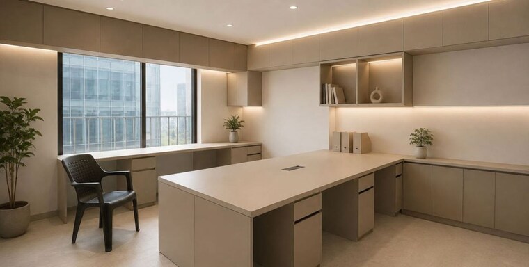 Kitchen, rashmi-the-prime Commercial Office Space 1462 Sq.Ft. In Ambli Ahmedabad 10664775