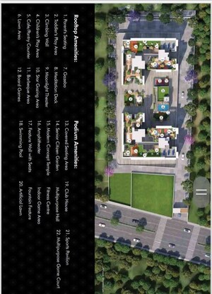 Master Plan in 3 BHK Apartment at Garve 33 Central Avenue, Tathawade – for Sale