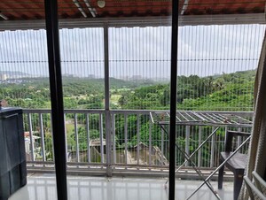 Balcony in 1 RK Apartment at Royal Palms Piccadilly Condos, Goregaon East – for Sale