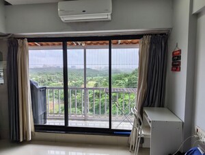 Balcony in 1 RK Apartment at Royal Palms Piccadilly Condos, Goregaon East – for Sale
