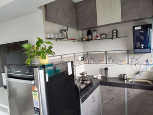 Kitchen in 1 RK Apartment at Royal Palms Piccadilly Condos, Goregaon East – for Sale