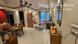 Living Room in 3 BHK Apartment at Ambika Florence Park, North Mullanpur – for Sale