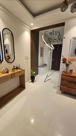 Living Room in 3 BHK Apartment at Ambika Florence Park, North Mullanpur – for Sale